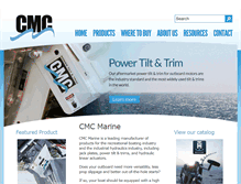 Tablet Screenshot of cmcmarineproducts.com